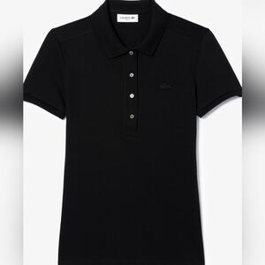 Lacoste Slim Fit Black Polo Shirt